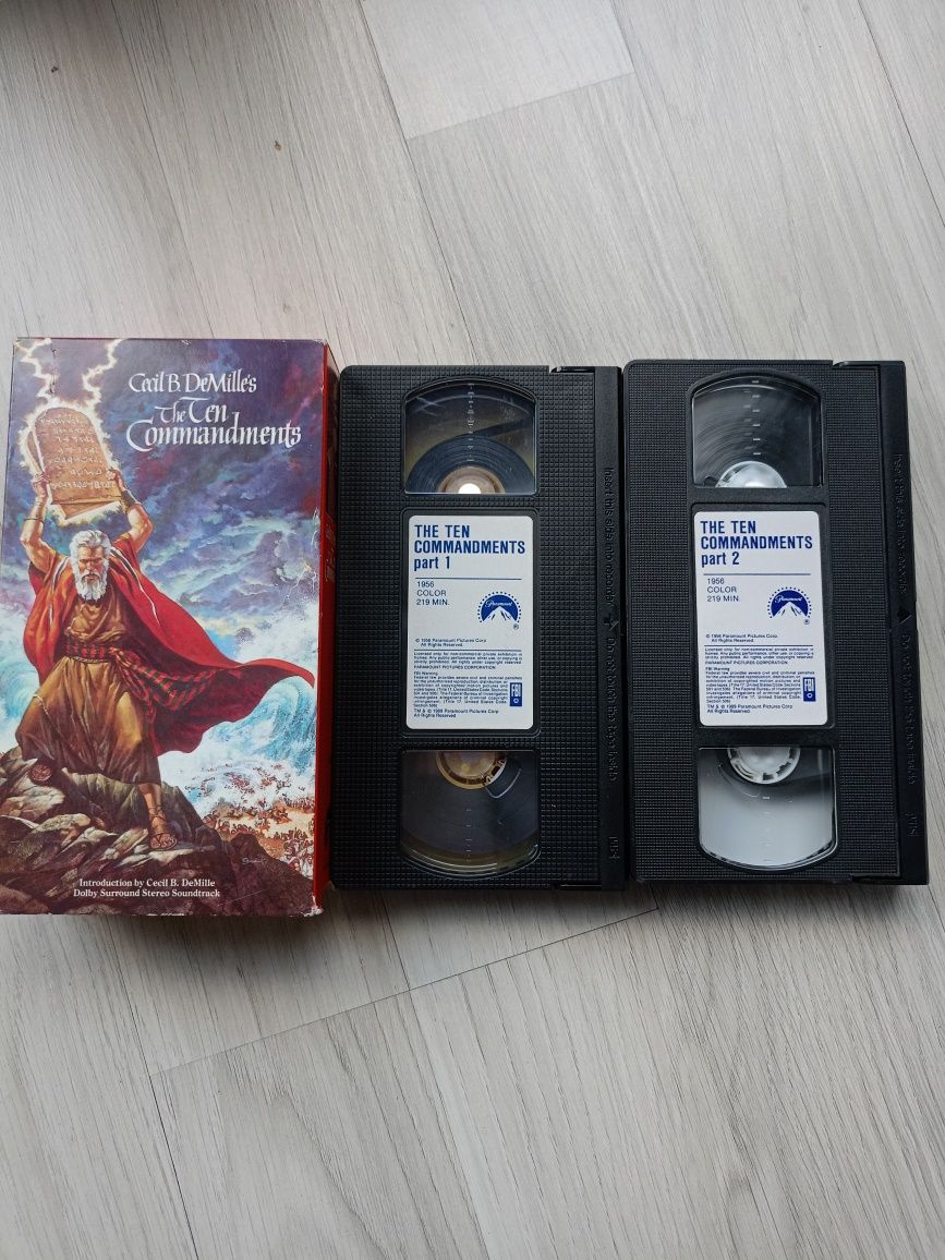 Kaseta vhs The Ten Commandments