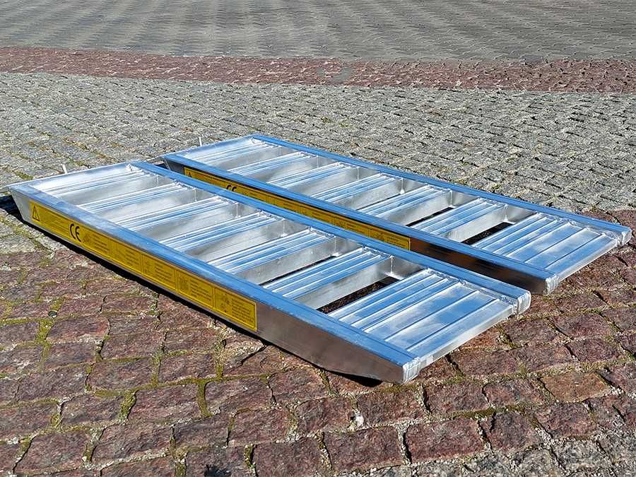 Nowe lekkie najazdy aluminiowe nowa rampa najazdowa 2t 2000 kg 1,5m