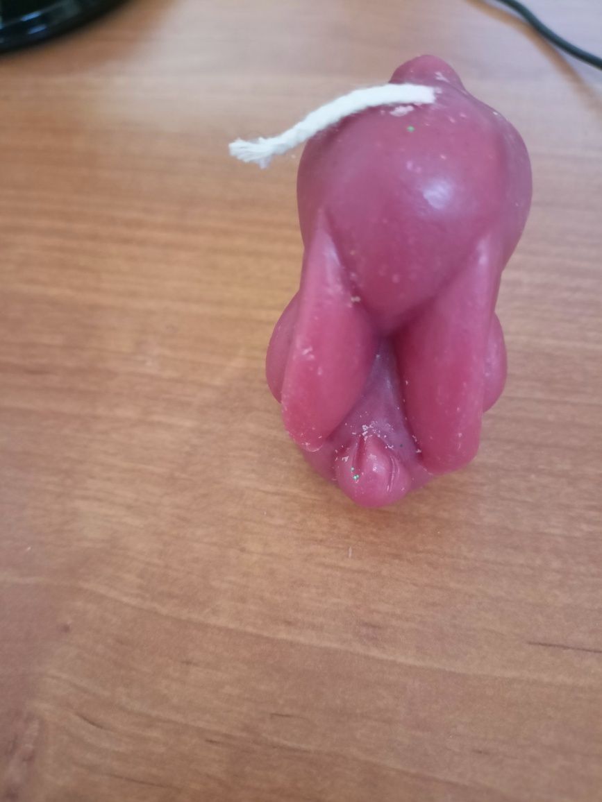 Wielkanocny zajączek swieczka
