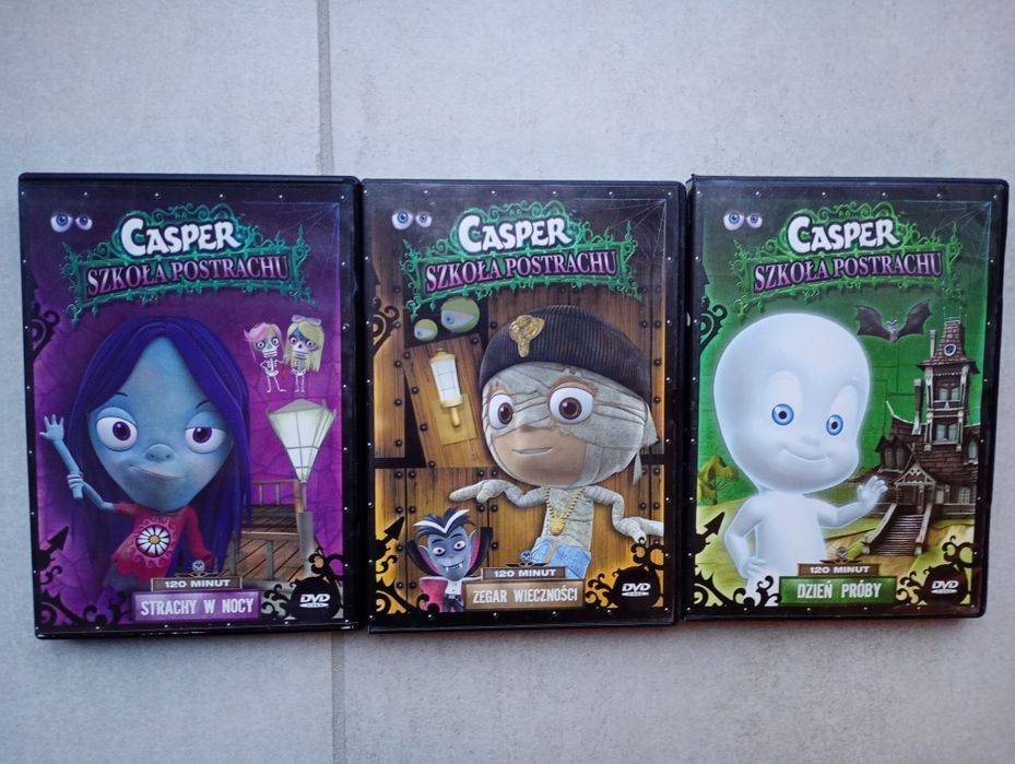 Seria 3 filmów z Duszkiem Casperem