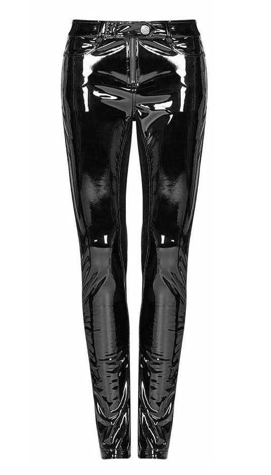 Spodnie PUNK RAVE lateksowe pvc goth killstar alternative