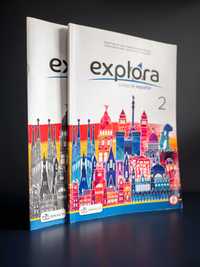 Explora 2 podręcznik do języka hiszpańskiego + CD