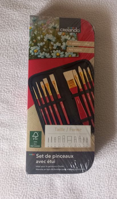 Професійні пензлі для малювання Crelando . Нові