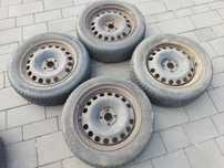 Komplet kół Opel 4x100 16cali et37 Astra H felgi opony 205/55R16