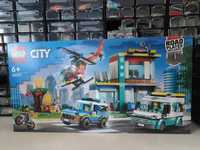 LEGO City 60371 - Parking dla pojazdów uprzywilejowanych