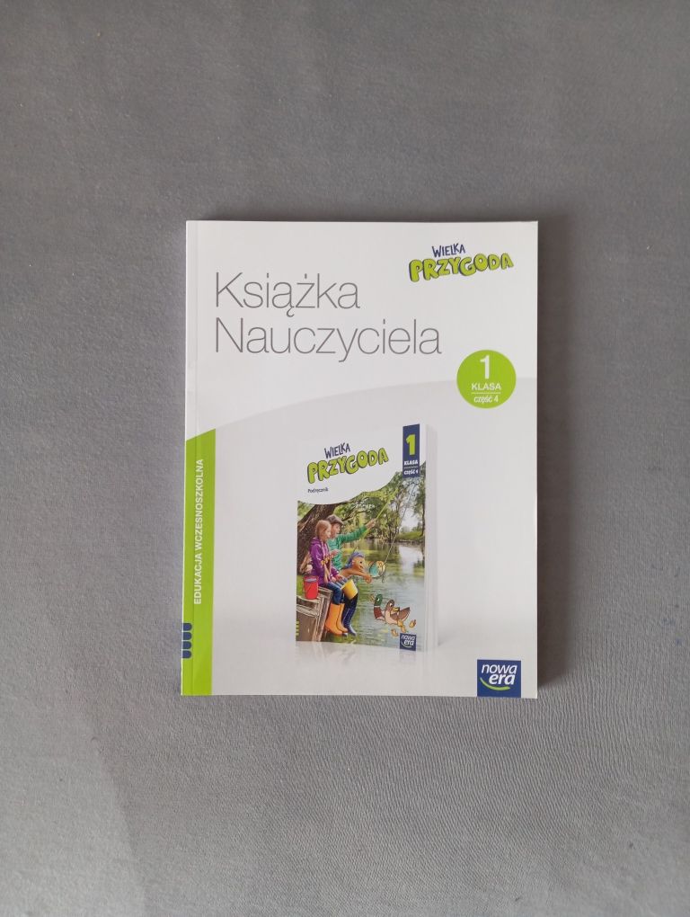 Książka nauczyciela Wielka Przygoda kl. 1 edukacja wczesnoszkolna NOWA