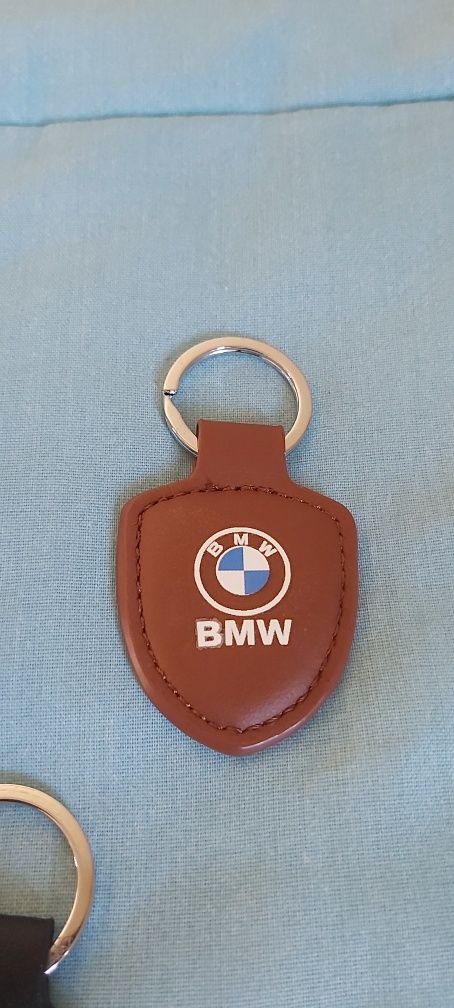 Porta chaves em pele BMW