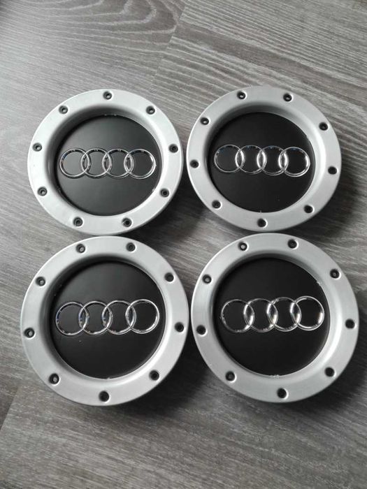 Dekielki Audi Sline 146mm Nowe 8D0.601.165K Czarne