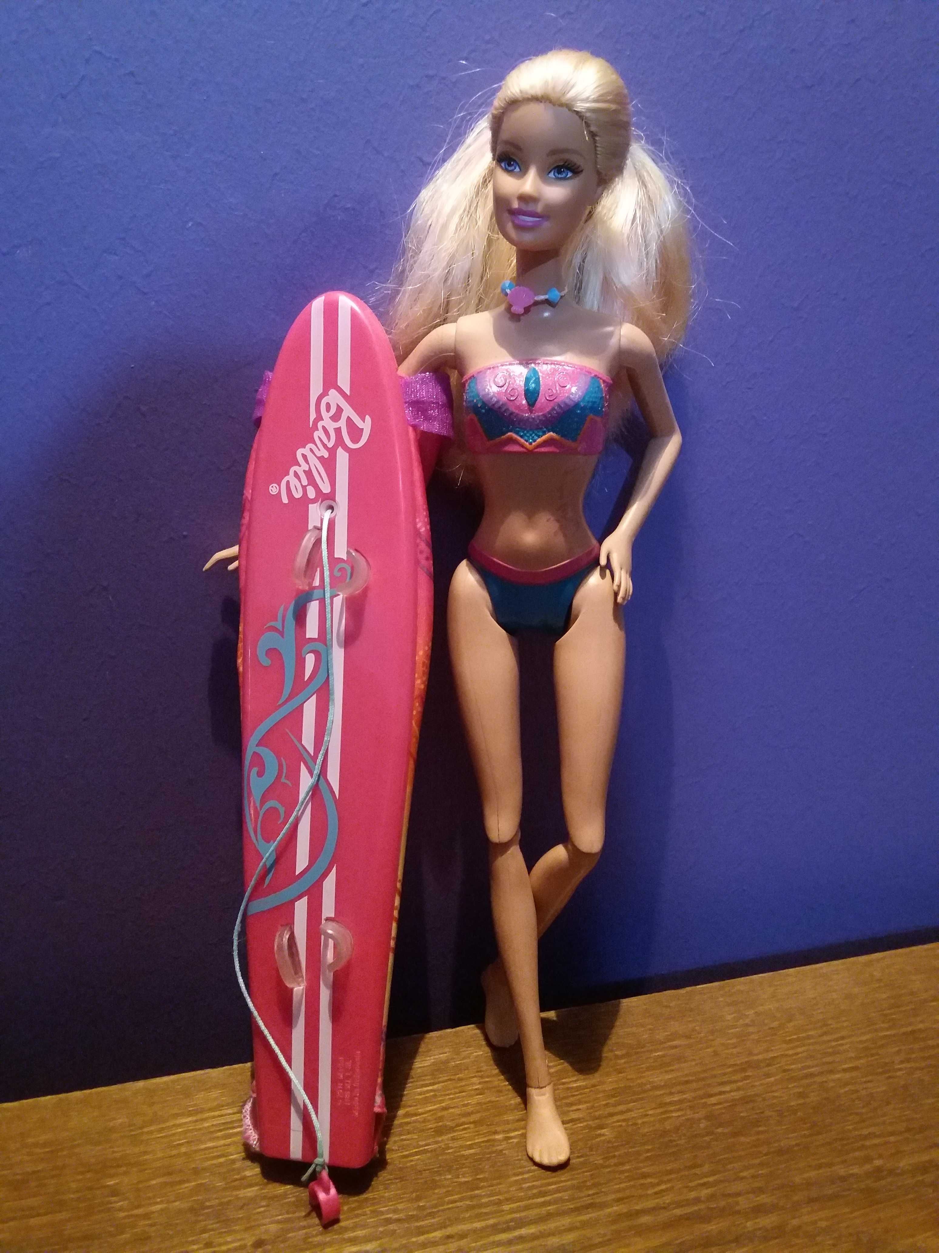 Barbie syrenka surferka