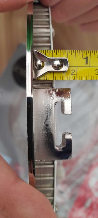 Lampa podtynkowa plafon LED 16,5W 4000K stal szczotkowana 2 szt.