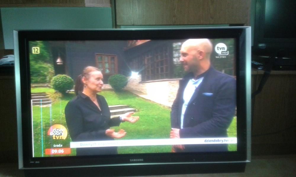 2 telewizory 40 cali lcd i 50 cali plazma firmy Samsung