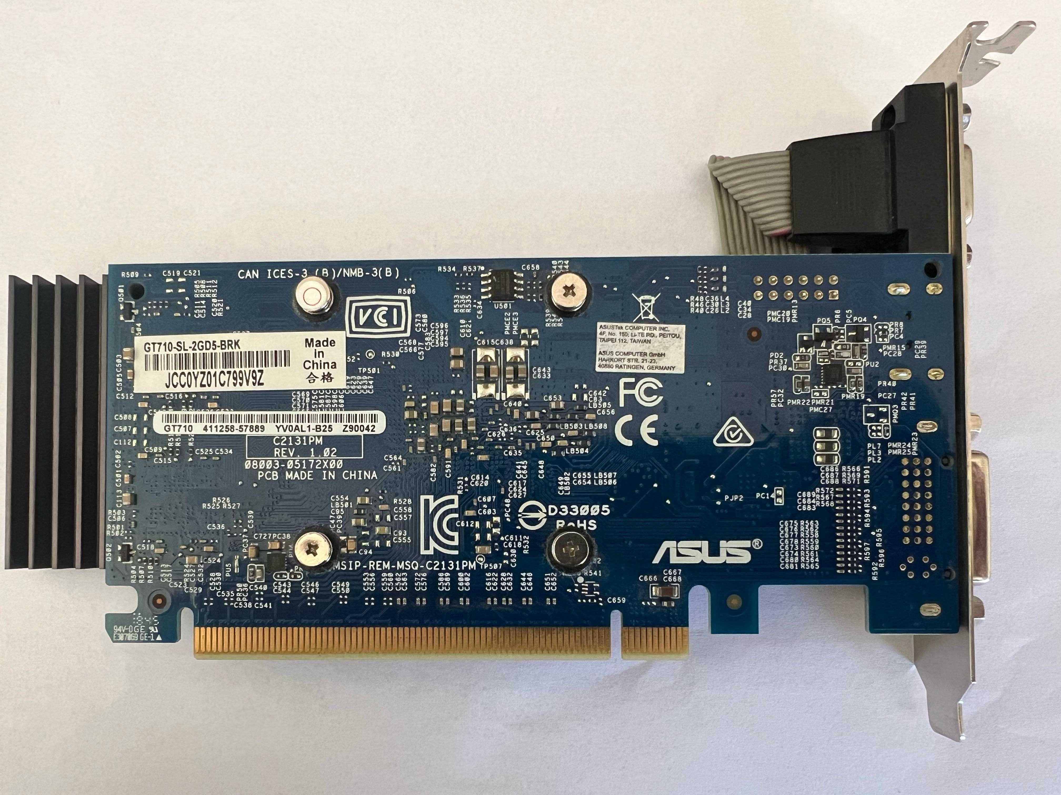Відеокарта Asus GeForce GT 710 - SL - 2GD5-BRK