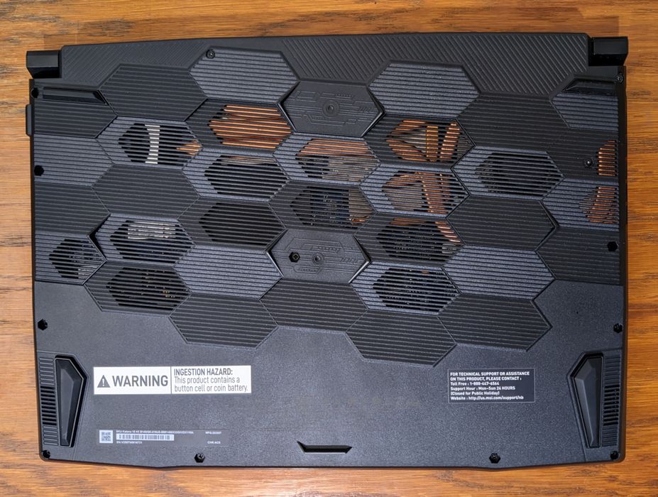 MSI Katana 15 HX B14W RTX5070 i9-14900HX 32gb 1TB