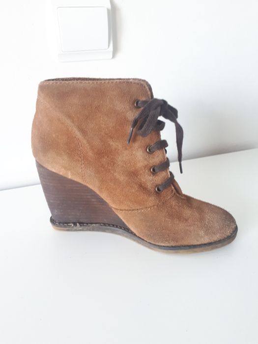 Saltos Botas Camurça Mango (numero 38)