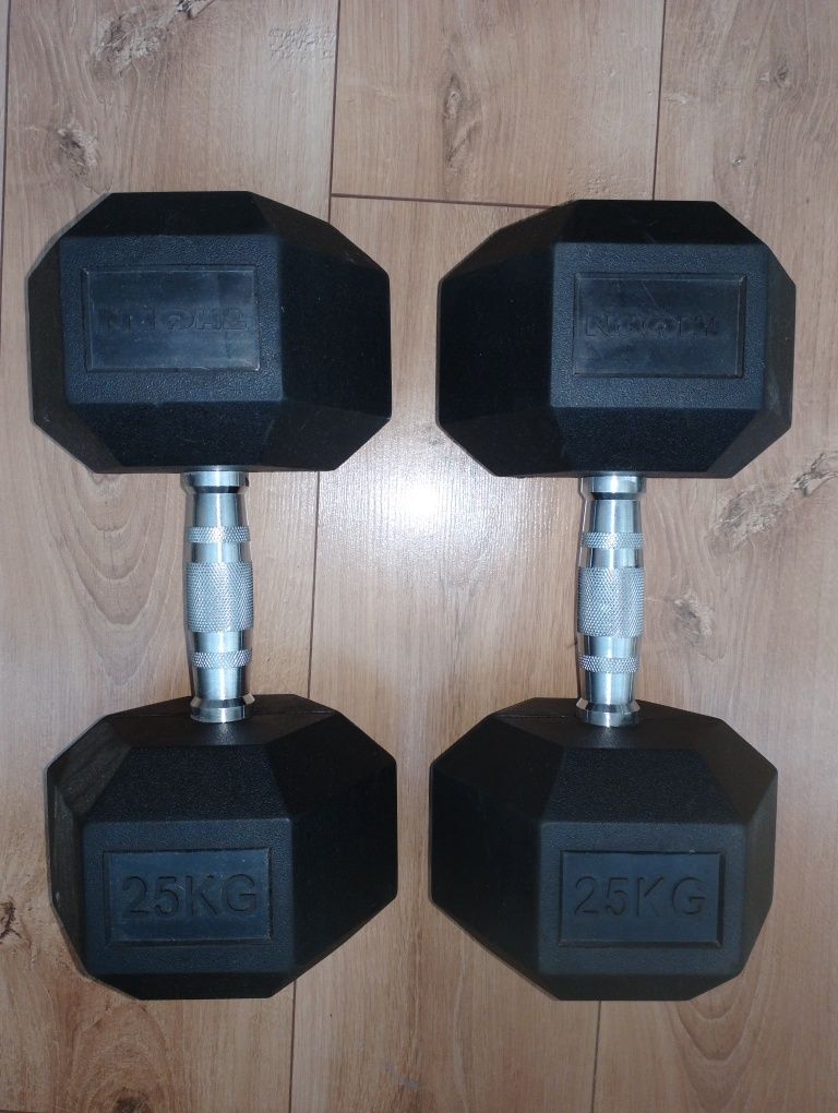 Hantle stałe 2 x 25kg