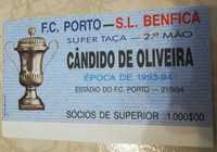 Bilhete Porto x Benfica 1993/94