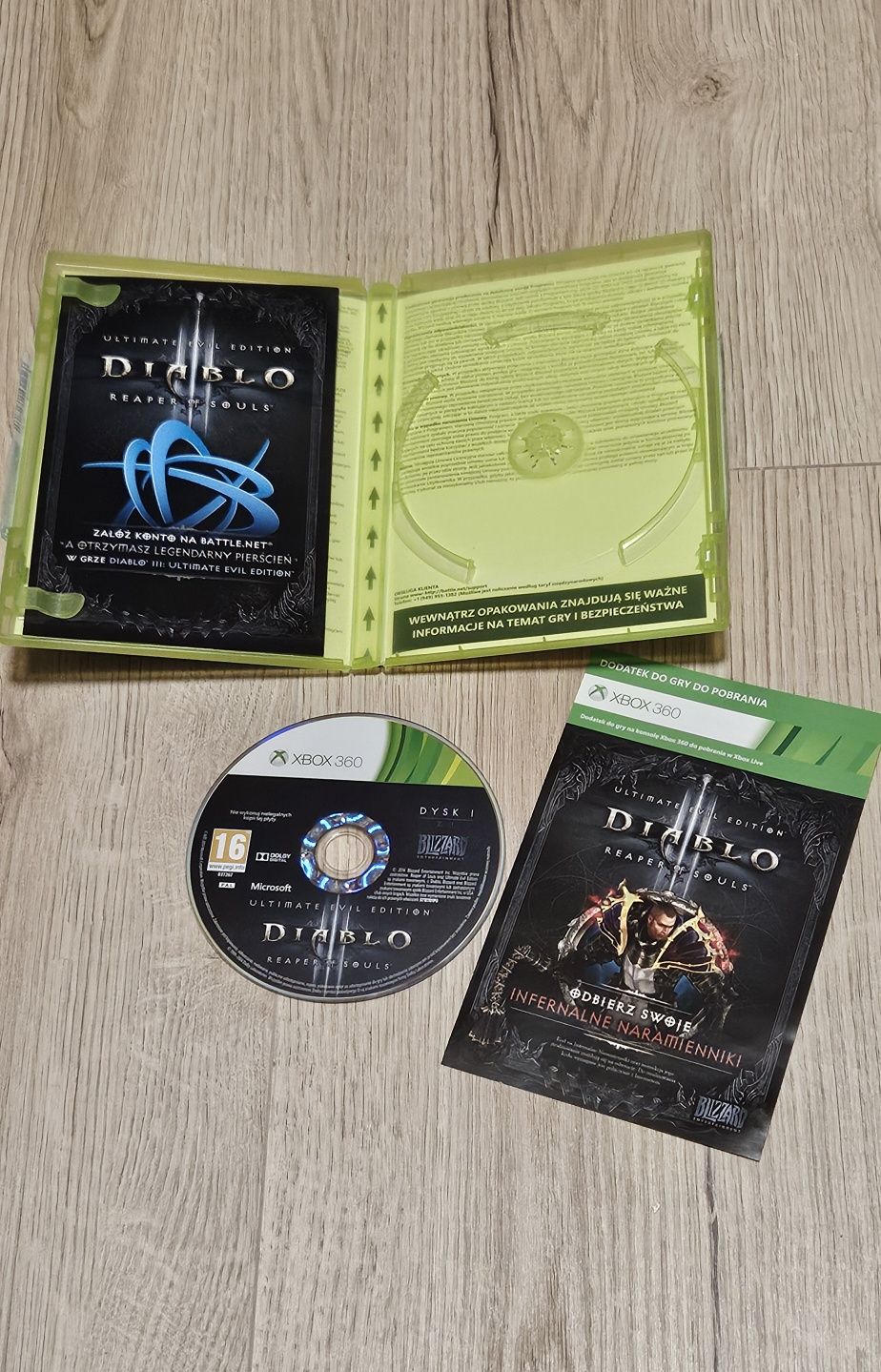 Diablo III Reaper of souls Ultimate Evil Edition Xbox 360