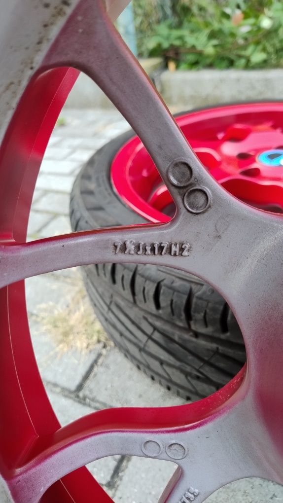Felgi 5x100 R17 Borbet BS ET35 7.5Jx17 H2