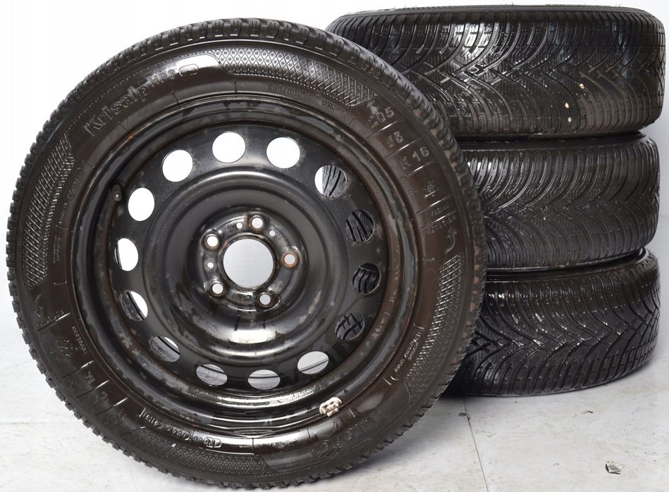Koła Zimowe 16" 5X108 Peugeot 308 Kleber 205/55/16 Stal Zima