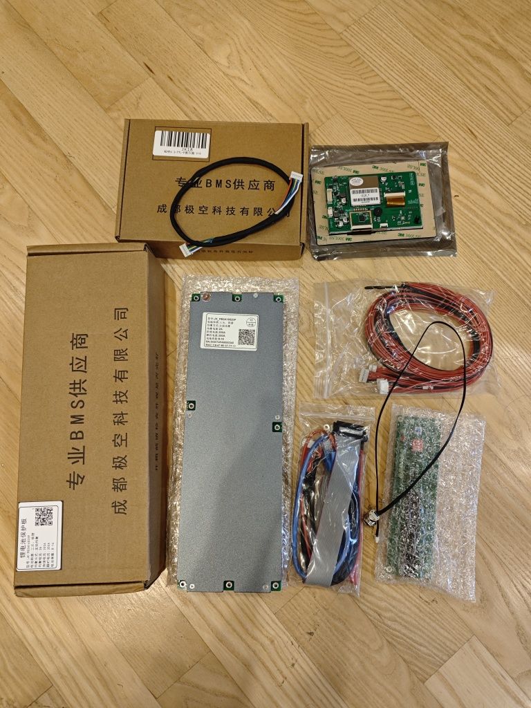 BMS JK-PB2A16S20P V19 + екран 4.3"