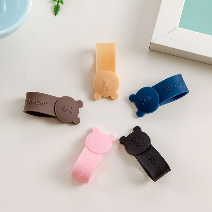 Słuchawki CASNI - CS-179 z mikrofonem Brązowe