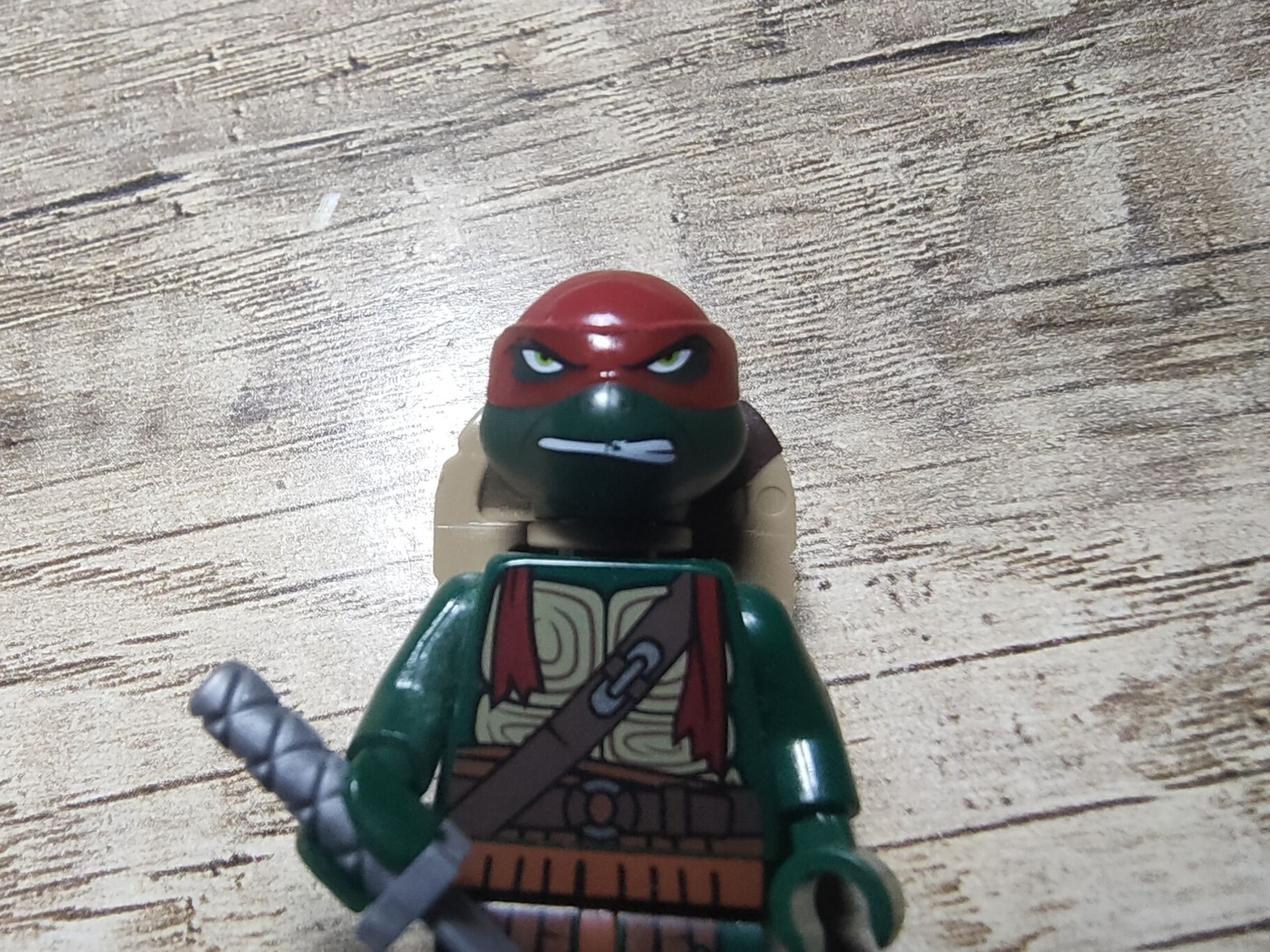 LEGO wojownicze żółwie ninja April O'Neil Raphael Leonardo