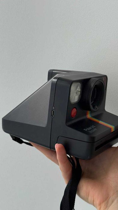 Набір камера Polaroid Now+ Black + сумка-чохол з додатковими фільтрами