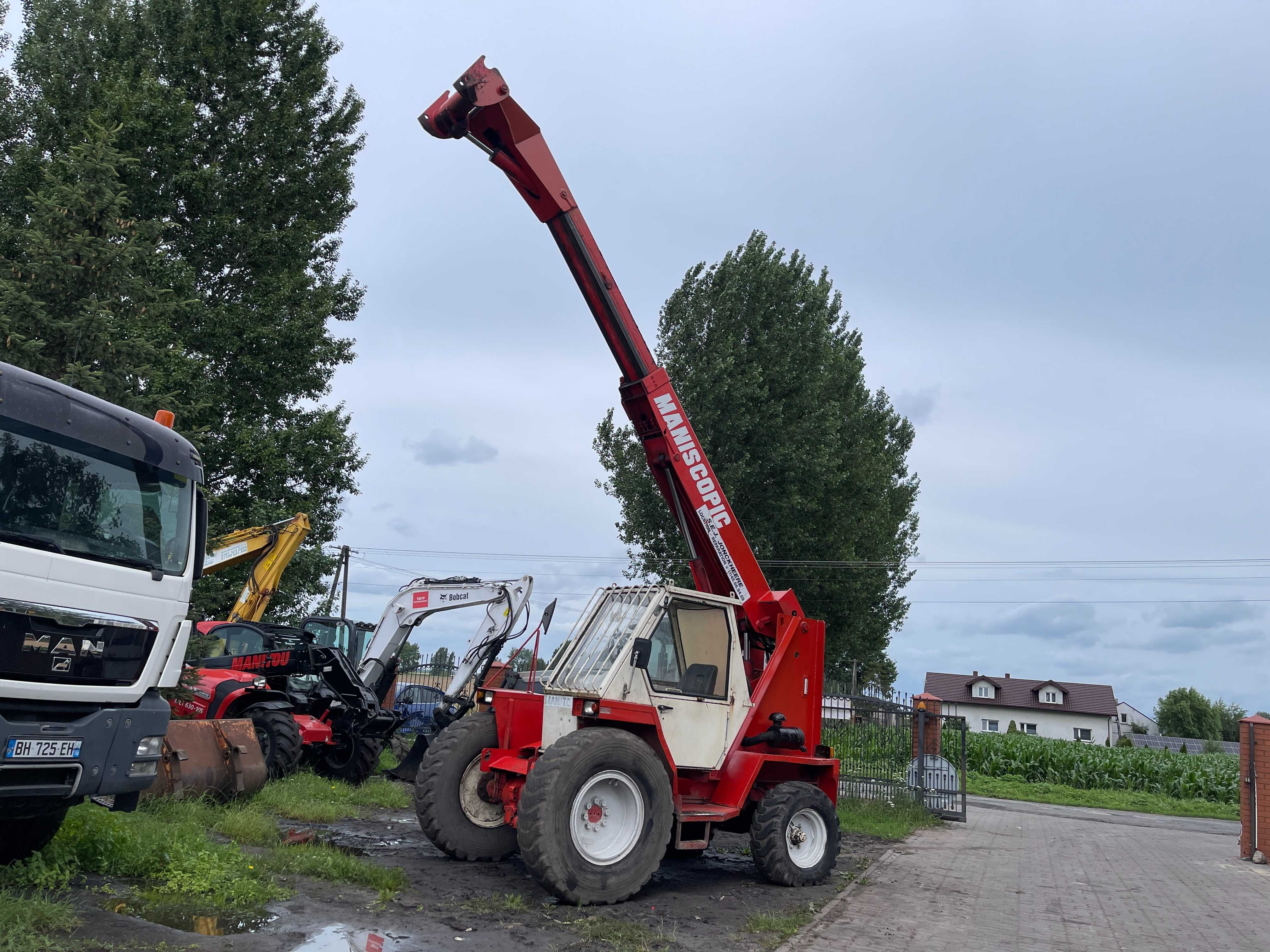 Ładowarka teleskopowa Manitou MT 425 CP Perkins 7 Metrów 2.5 Tony 4x4