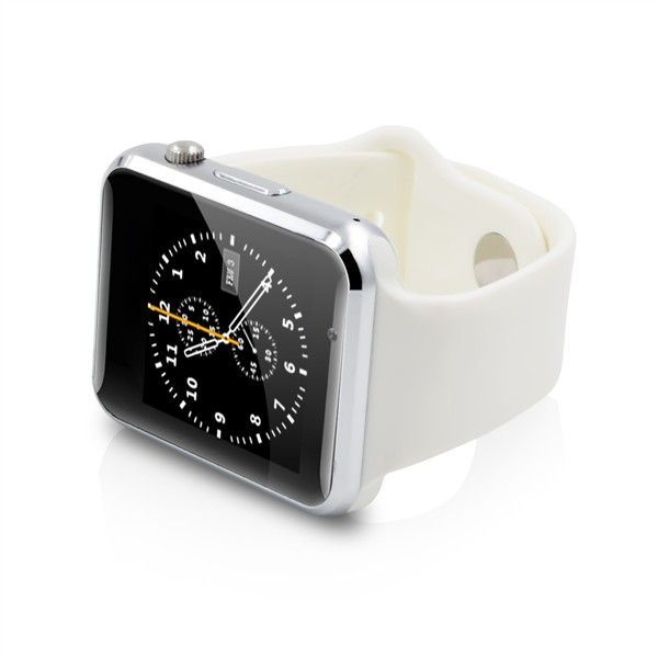 Relógio branco Smartwatch A1 cartão sim, cartão SD micro e bluetooth