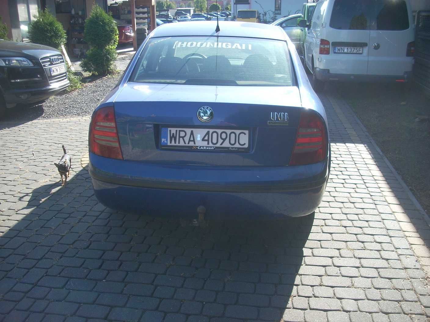 skoda superb 1.8 turbo z gazem,skóra,