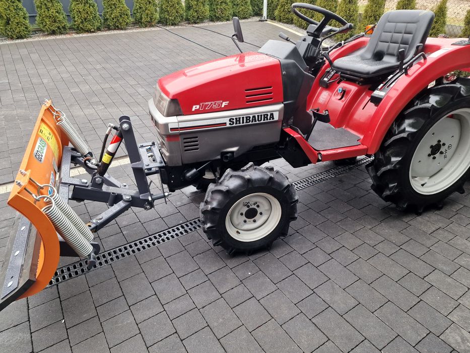 Mini traktor Japoński shibsura 18KM,4x4,pług do śniegu glebogryzarka,