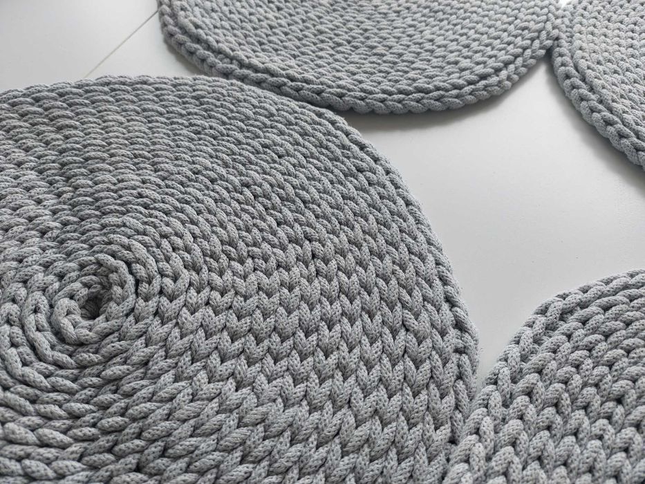 Podkładki mata ze sznurka pod talerz na stół hand made