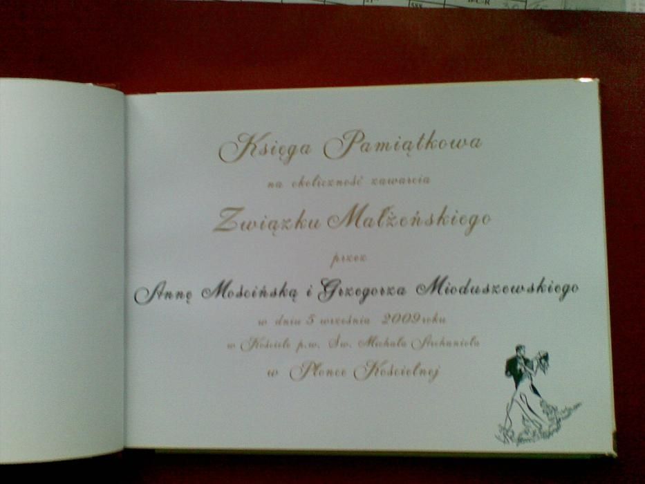 Księga Gości Weselnych