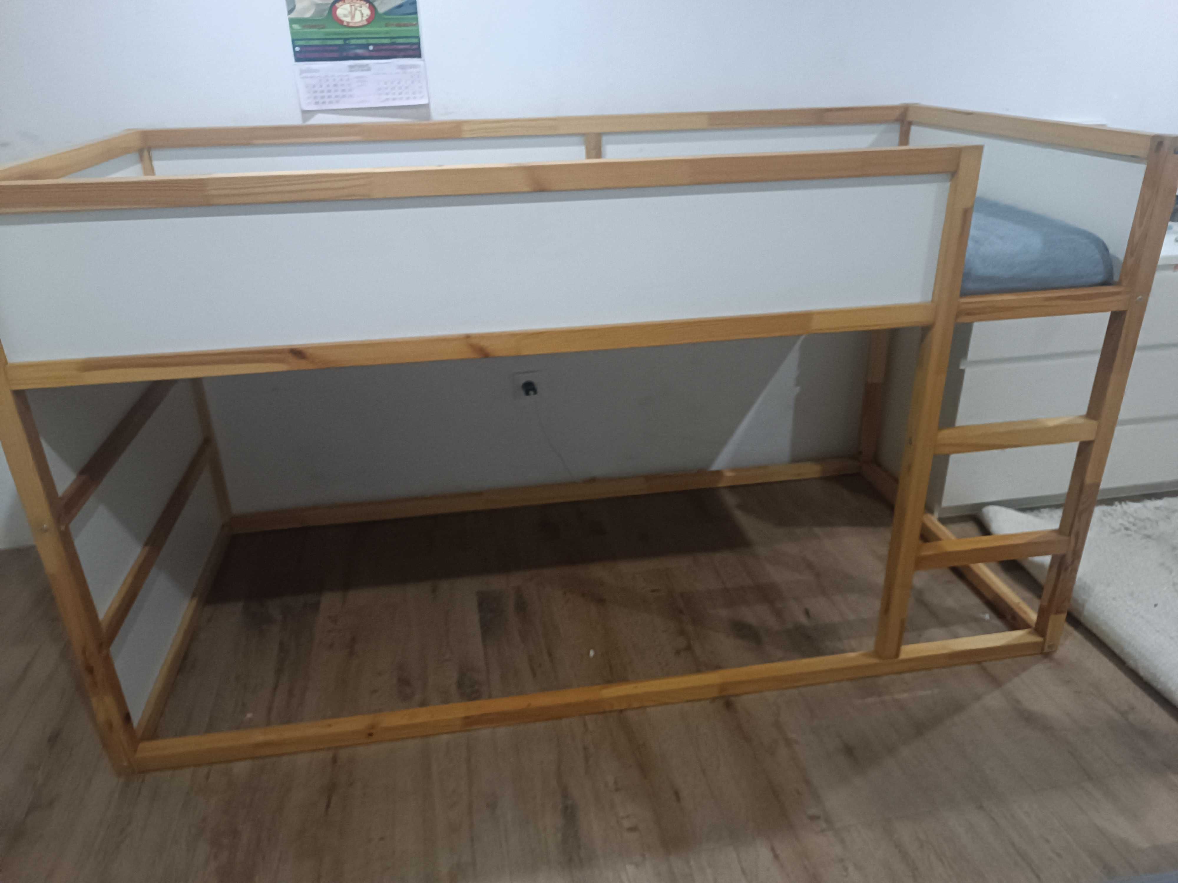 Cama kura cor branco