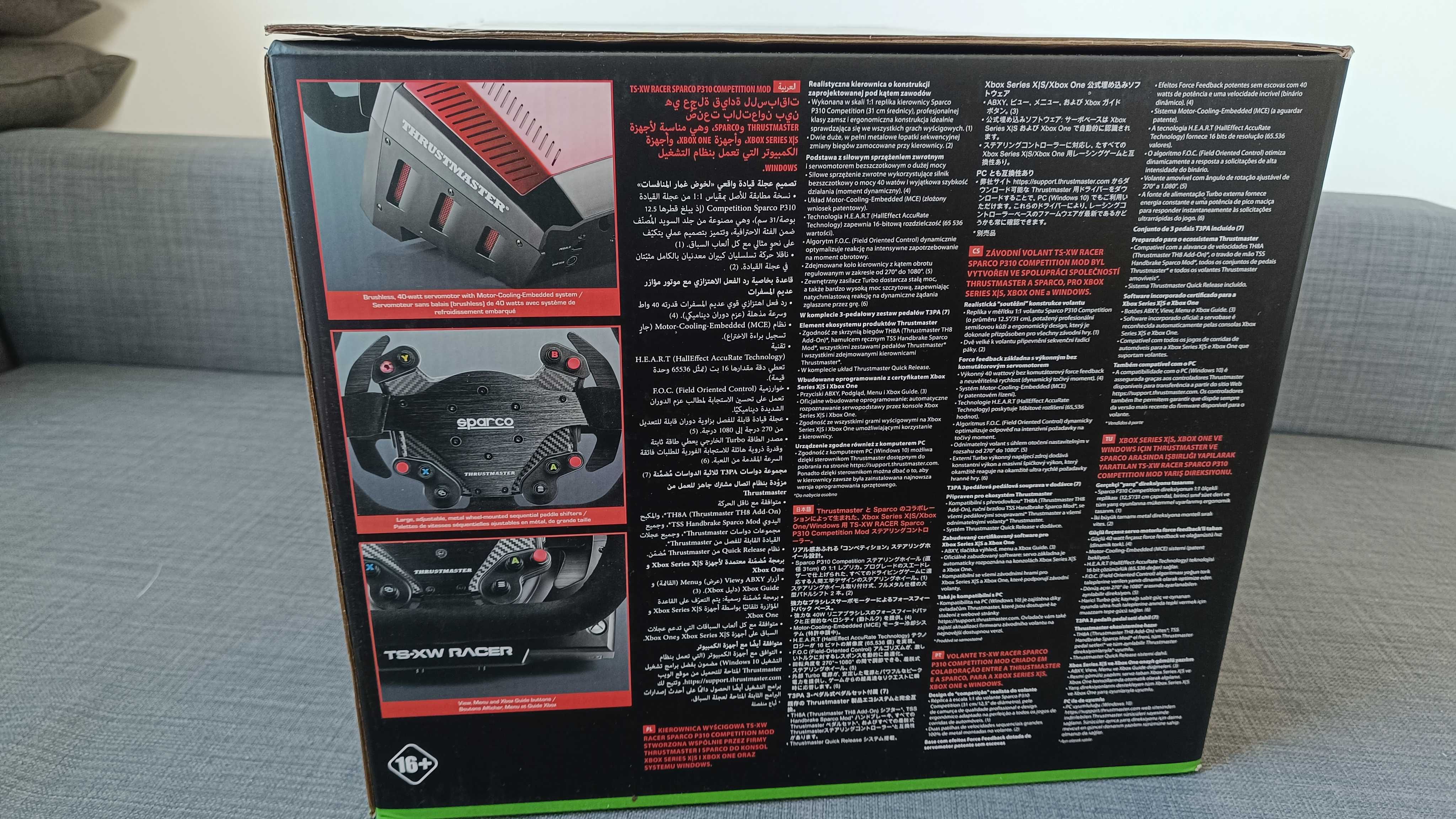 Nowa Kierownica Thrustmaster TS-XW Racer Sparco P310, PC, XBOX, gwar