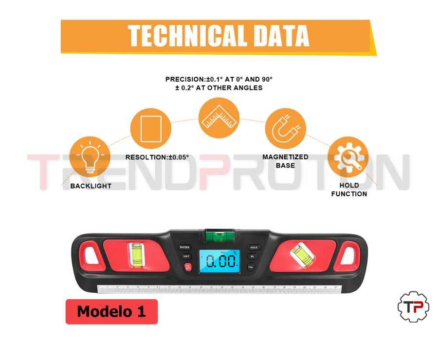 Nivel Digital c/ Bolhas de Água