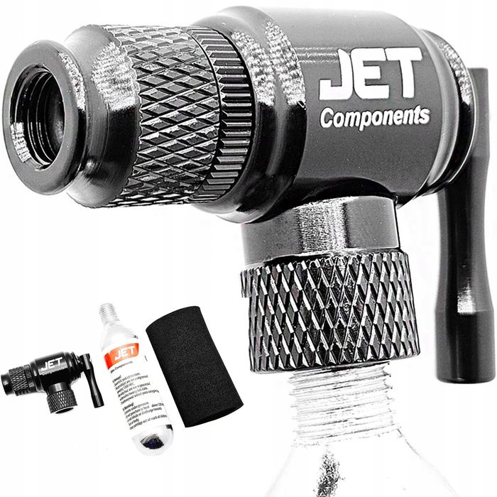 JET pompka CO2 presta AUTO FV/AV + nabój z gwintem 16g
