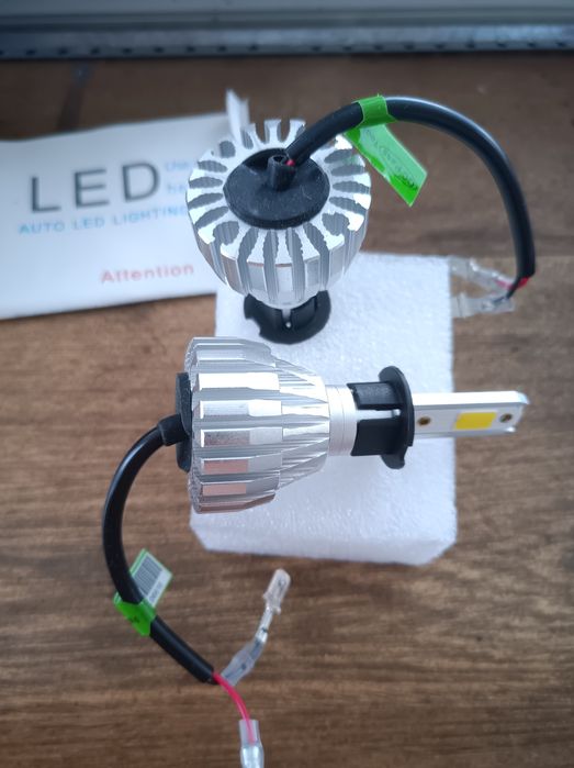 Автомобильные LED лампы в дхо или противотуманные h3