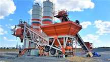 NOWY Mobilny Wezel Betoniarski 80m3/godzine