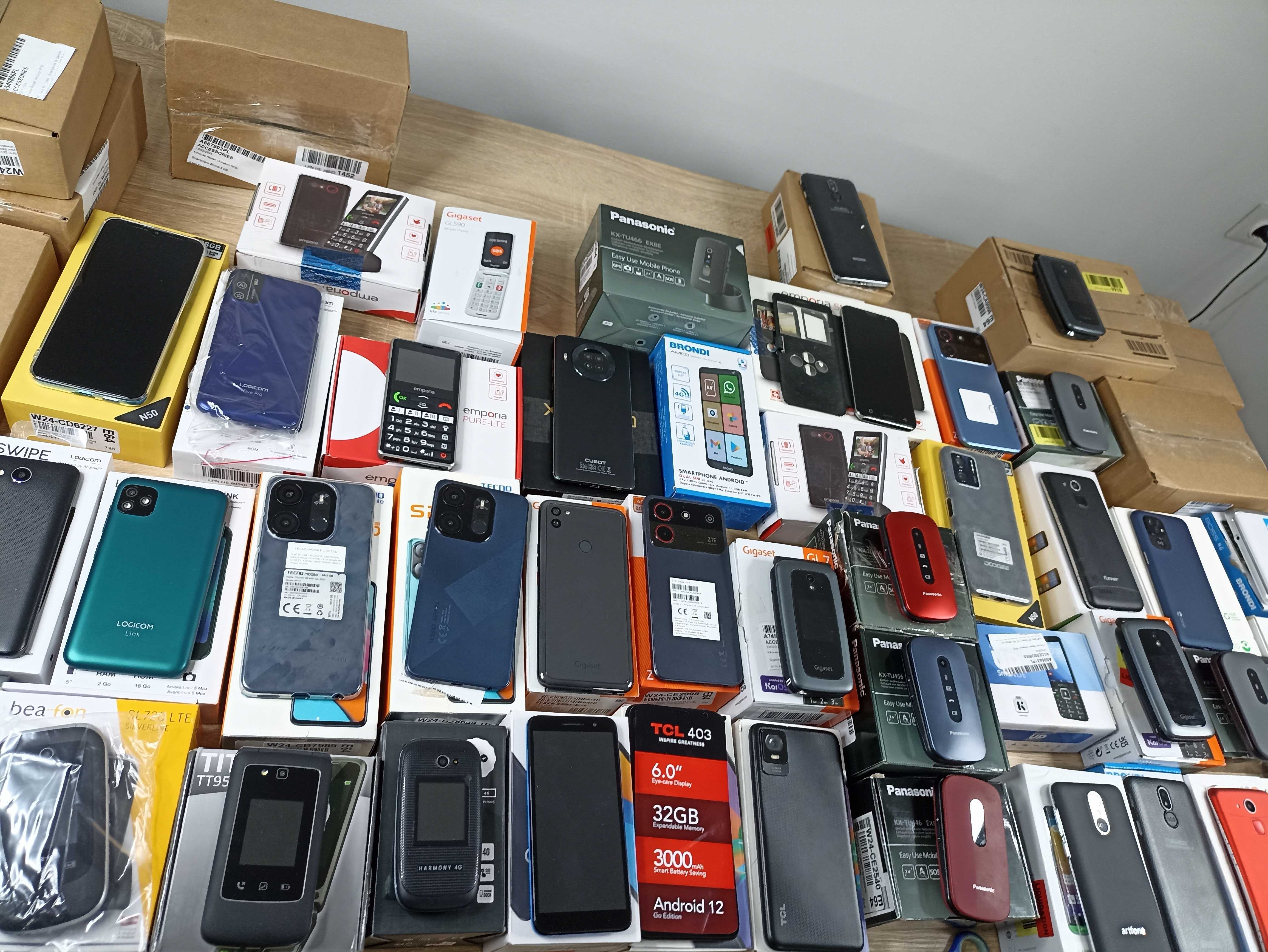 ОПТ Смартфони, телефони з Amazon, ZTE, Gigaset, Doogee