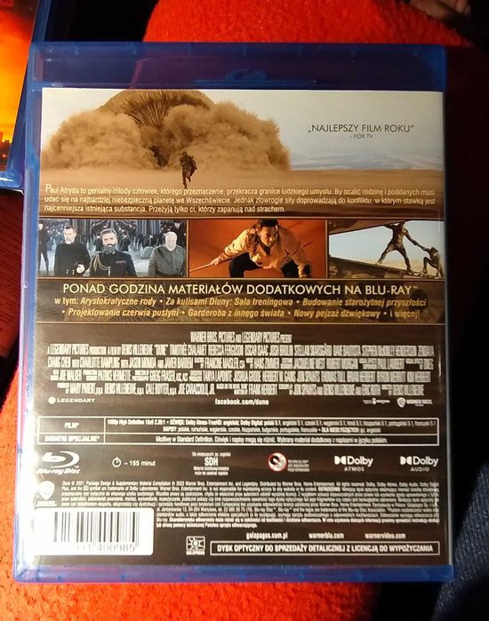 Film Diuna płyta blue-ray