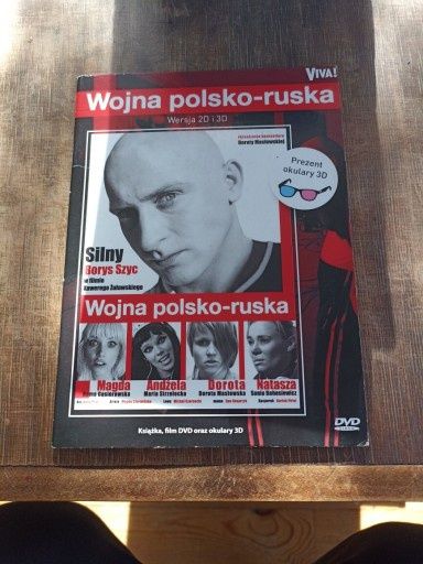 Film: Wojna polsko-ruska, wersje 2 i 3D, bez okularów, dvd