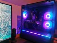 Komputer PC złożone na nowych częściach