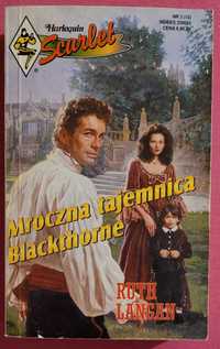 Romans his"Mroczna tajemnica Blackthorne"autor R.Langan SCARLET n13(2)