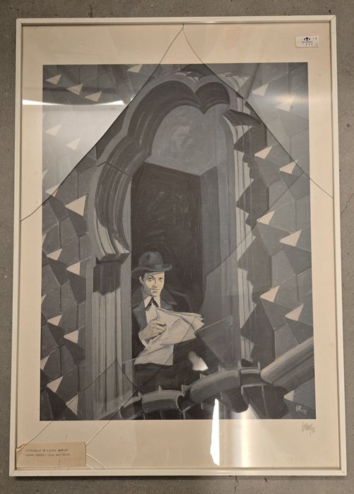 Litografia sobre papel - Victor Ribeiro