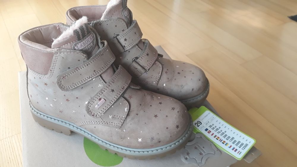 Kozaki trapery buty zimowe LASOCKI skórzane ocieplane 29