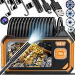 Kamera Inspekcyjna 4,3" ENDOSKOP DWIE KAMERY 5M 8 LED FULL HD HIT 2024