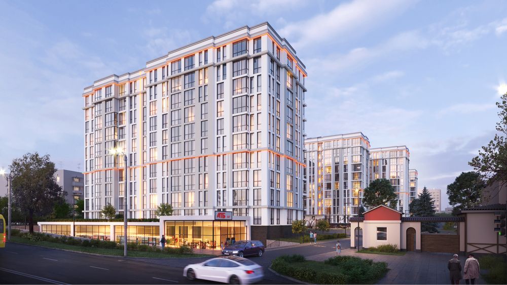 2-х кімнатна з гардеробною (72,32 м²). Розтермінування під 0% на 2 р!