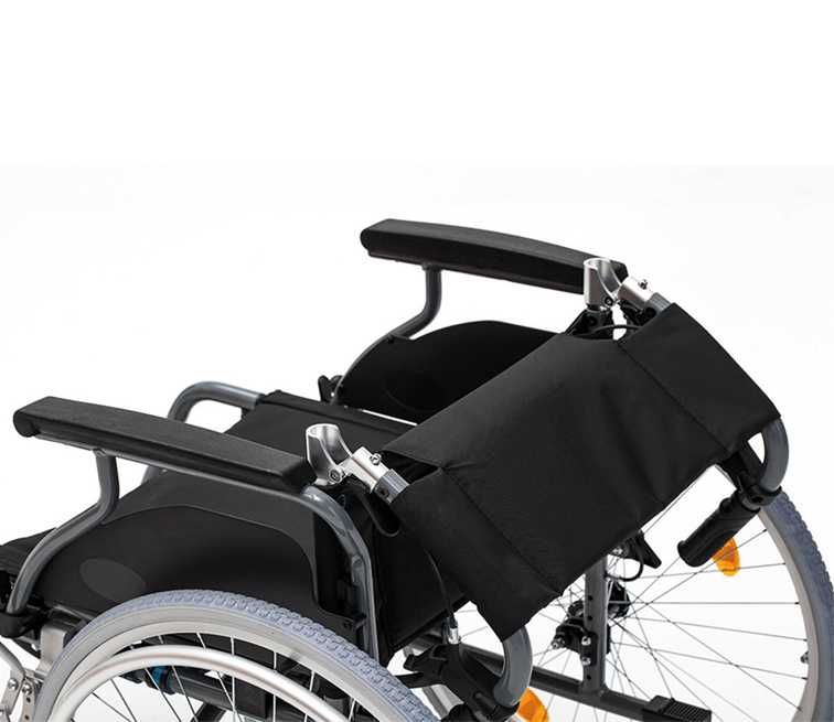 NOWY Wózek inwalidzki aluminiowy ERGONOMIC- 2 TAPICERKI !!!
