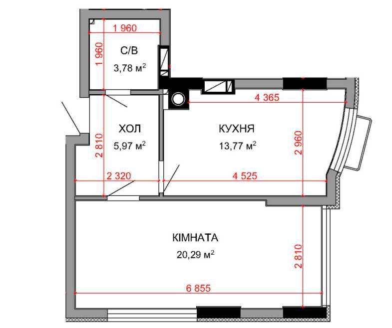 Продам 1к квартиру в готовом доме в ЦЕНТРЕ.  Ірпінь терміново